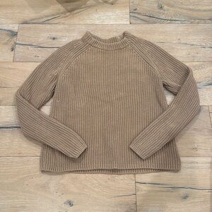 Quince 100% cotton fisherman sweater. Gently worn, light wear. Sz sm